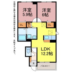 Ｍ　グレインI・Ⅱ・Ⅲの物件間取画像